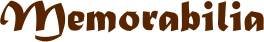 Memorabilia